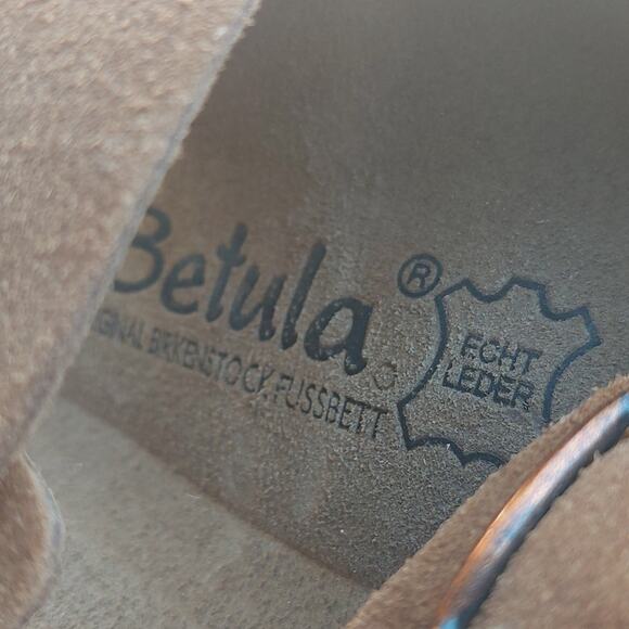 VTG Mens Birkenstock Betula FUSSBETT 290 M12 gorpcore granola - Picture 4 of 7